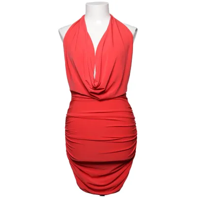Robe dos-nu (Rouge) de Zara Élasthane, Polyester