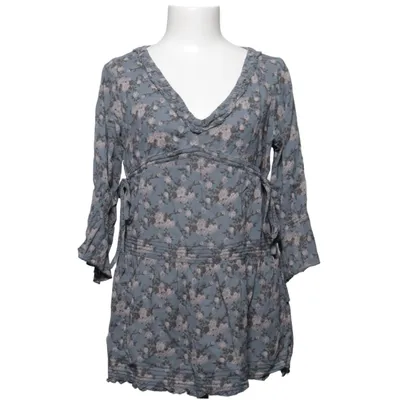 Blouse (Blue) from Melmelli Cotton, Viscose