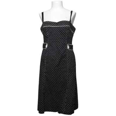 Dress (Black, White) from InWear Cotton, Elastane