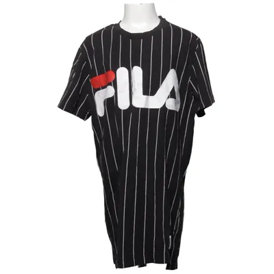 T-shirt (Zwart, Wit) van Fila Katoen