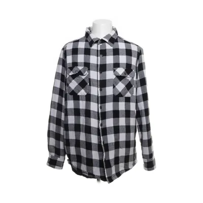 Overshirt (Black, White) from Urban Classics Cotton, Polyester