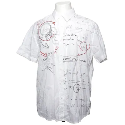 Korte mouwen shirt (Wit, Zwart, Rood) van Dea Kudibal Katoen