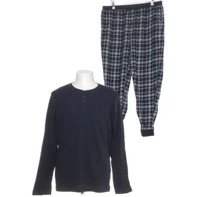 Pajamas (Blue, White) from Livergy Cotton