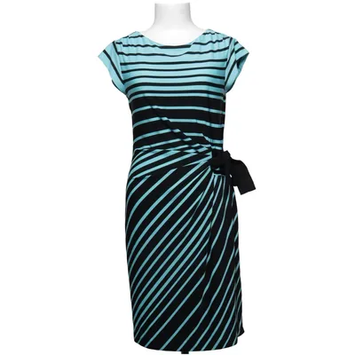 Robe (Noir, Bleu) de Taylor Élasthane, Polyester