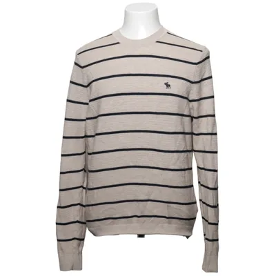 Sweater (Beige, Black) from Abercrombie & Fitch Cotton