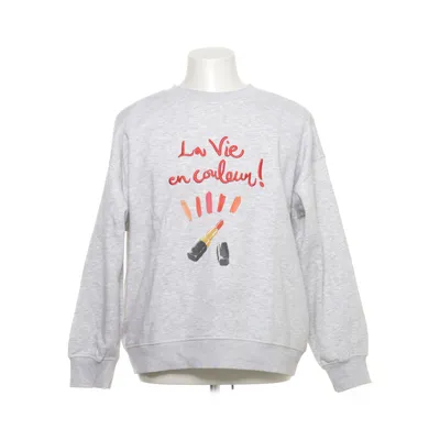 Sweatshirt (Grijs) van H&M Katoen, Polyester, Viscose