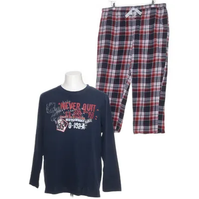 Pyjamas (Röd, Blå, Vit, Flerfärgad) från Livergy Bomull