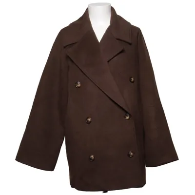 Skepparkavaj (Brun) från Wakakuu Icons Polyester, Viskos, Ull