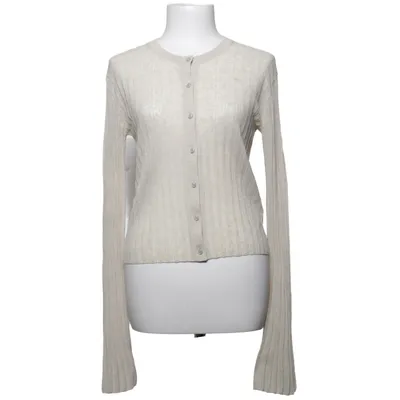 Cardigan (White) from Weekday Linen, Polyester