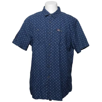 Kortärmad skjorta (Blå, Vit) från Superdry Bomull, Linne