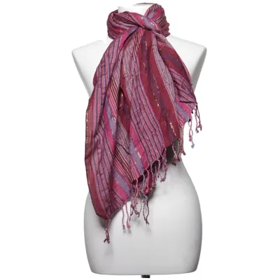 Écharpe (Violet, Rose, Or)