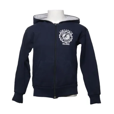 Sweat à capuche (Bleu, Gris) de Covt Coton, Polyester