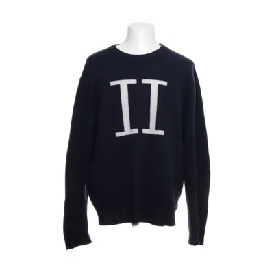 Sweater (Blue, White) from Les Deux Copenhagen Elastane, Polyester, Wool