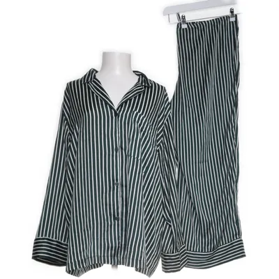 Pyjamasz (Grøn, Hvid) fra H&M Polyester