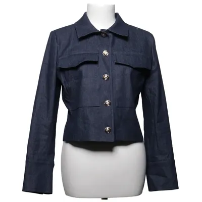 Jeansjacka (Blå) från La Viva Bomull, Elastan, Polyester