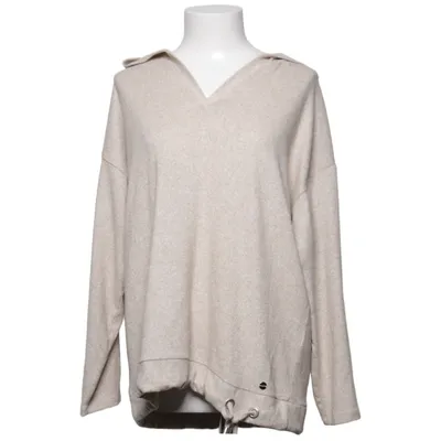 Hættetrøje (Beige) fra Sure Elastan, Polyester, Viscose