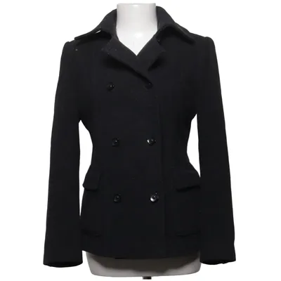 Cabanjacke (Schwarz) von Jones New York Kaschmir, Polyester, Wolle