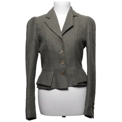 Blazer (Gray) from Odd Molly Silk, Wool