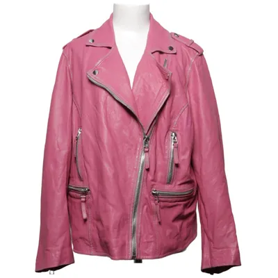 Bikerjacka (Rosa) från Angel of Style Skinn, Polyester