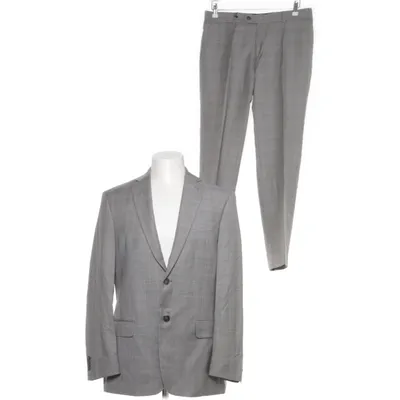 Costume (Gris) de E. Thomas Viscose, Laine