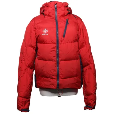 Down jacket (Red) from RLX Ralph Lauren Down, Feather, Polyamide