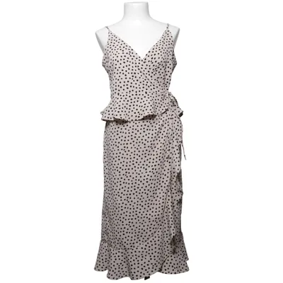 Robe portefeuille (Beige, Noir) de Bubbleroom Polyester