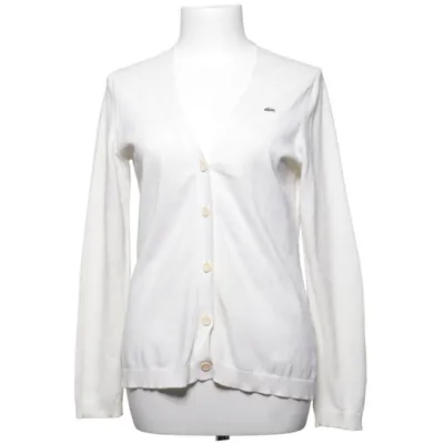 Cardigan (Wit) van Lacoste Katoen