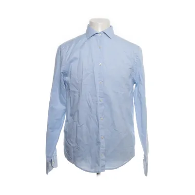 Shirt (Blauw) van Tommy Hilfiger Katoen, Linnen