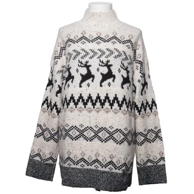 Jultröja (Grå, Vit) från Next Akryl, Elastan, Återvunnen polyester
