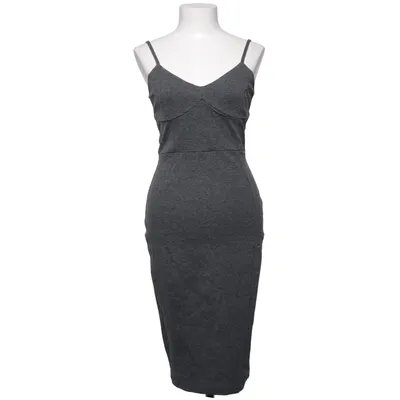 Klänning (Grå) från H&M Bomull, Elastan, Polyamid