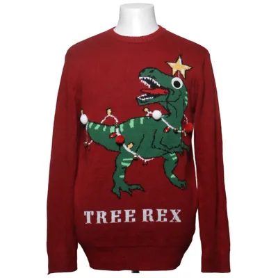 Weihnachtspullover (Rot) von Divided by H&M Acryl