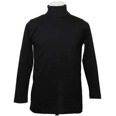 Polotröja (Svart) från Sarva Bomull, Elastan