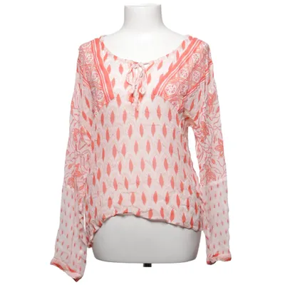 Blouse (Red, White) from Sura Cotton