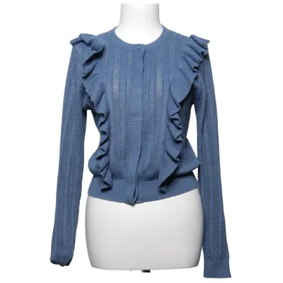 Cardigan (Blå) fra Bruuns Bazaar Økologisk bomuld, Genanvendt polyester