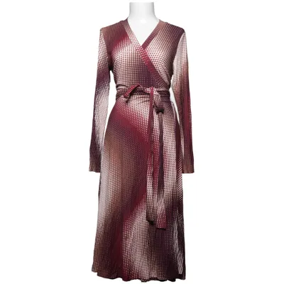 Wrap dress (BESTIE PRINTED MINI WRAP JERSEY DRESS) from Pure Female Elastane, Viscose