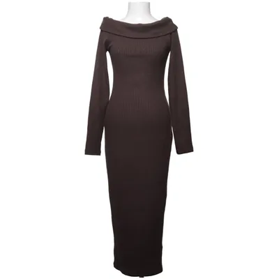 Robe longue (Marron) de C&A Élasthane, Polyester, Viscose
