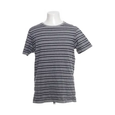 T-shirt (Grå, Blå) från Anerkjendt Bomull, Viskos