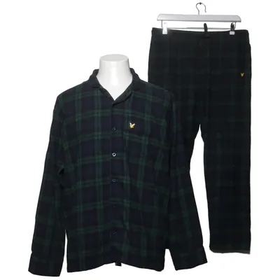 Pyjamasz (Blå, Grøn, Sort) fra Lyle & Scott Bomuld, Polyester