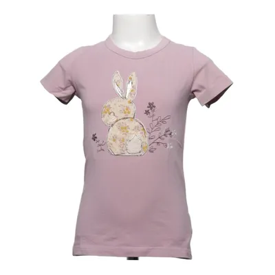 T-shirt (Lilla) fra Fred's World by Green Cotton Bomuld, Elastan