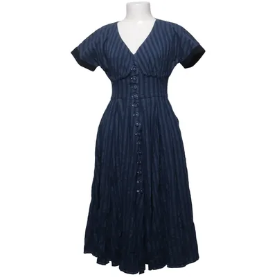 Blusenkleid (Blau) von Miss Candyfloss Baumwolle, Leinen, Viskose