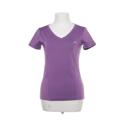 Träningstopp (Lila, Vit) från Adidas Elastan, Återvunnen polyester