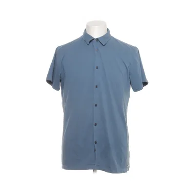 Korte mouwen shirt (Blauw) van ESPRIT Organic