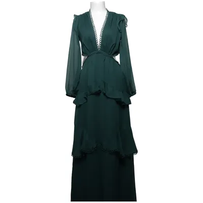 Maxi dress (Green) from ASOS Design Polyester