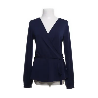 Wrap blouse (Blue) from Warehouse Elastane, Polyester