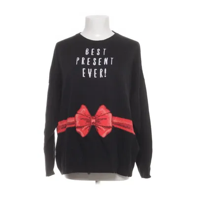 Julesweater (Sort, Rød) fra ASOS Akryl, Bomuld, Metallfiber, Polyamid