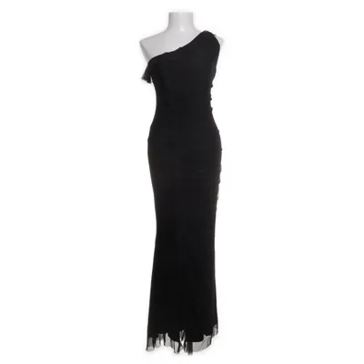 Abendkleid (Schwarz) von Flounce London Polyester, Elasthan