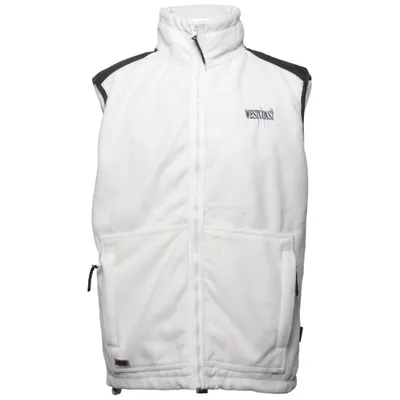 Ydervest (Hvid, Sort) fra West Coast Polyester