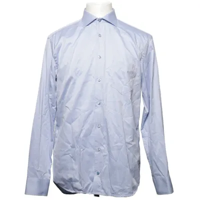 Shirt (Blue) from Oscar of Sweden Cotton