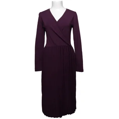 Wrap dress (Purple) from Your Face Polyamide, Viscose