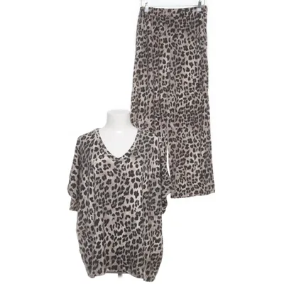 Ensemble (Noir, Beige) de Glossy Polyamide, Viscose